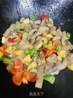 Make Pineapple taco fried duck step 8