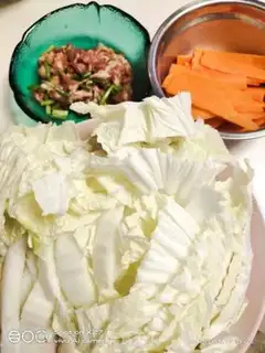 Make Spam pickled carrots step 0