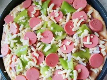 Make Pizza pan step 9
