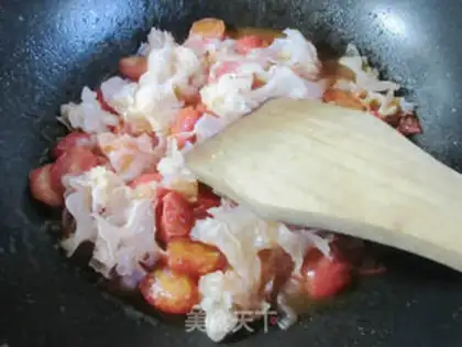 Make Holy fruit, white wood step 6