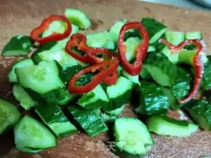 Make Tofu cucumbers step 3