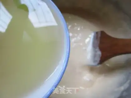 Make Peaches cake step 6