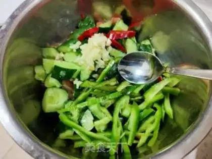 Make The cucumbers step 4