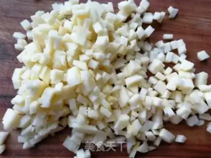 Make Apple oatmeal step 1