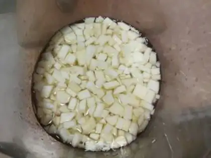 Make Apple oatmeal step 2