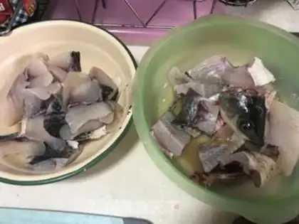 Make Spicy fish step 1