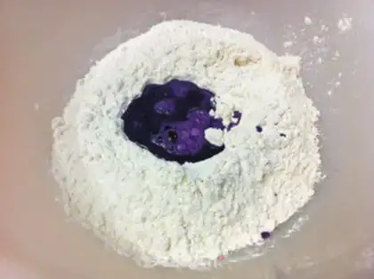Make Homemade pure natural colour manual Noodles step 1