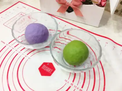 Make Homemade pure natural colour manual Noodles step 2