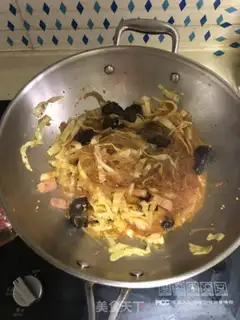 Make Spicy fan dishes for ham step 8