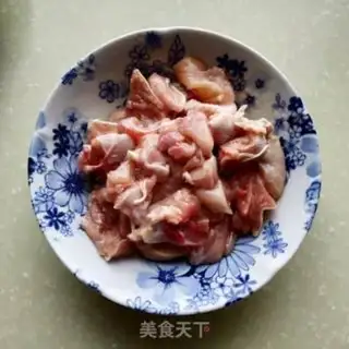 Make Yellow chicken step 2