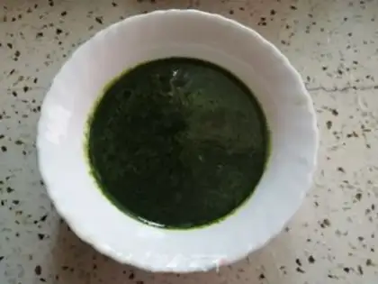 Make The spinach step 8