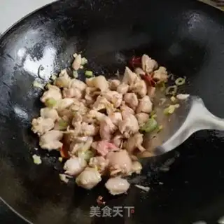 Make Yellow chicken step 5