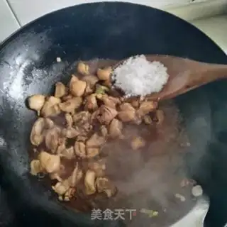 Make Yellow chicken step 8