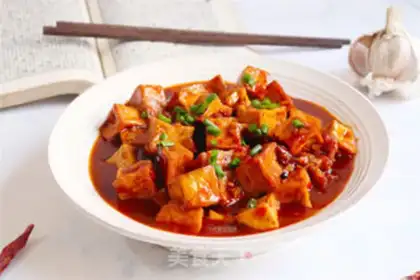 Make Spicy tofu step 6