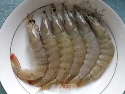 Make Steam shrimp step 0