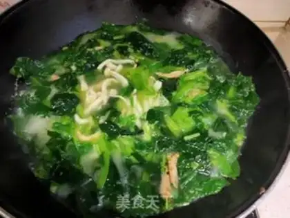 Make Emerald white mushroom soup step 12