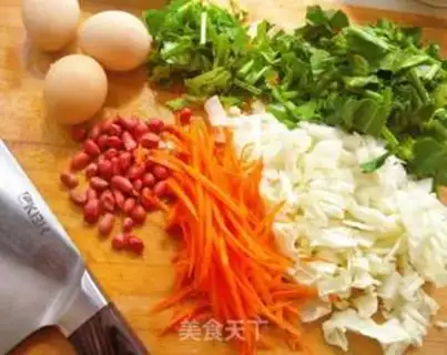 Make Egg fried rice step 0