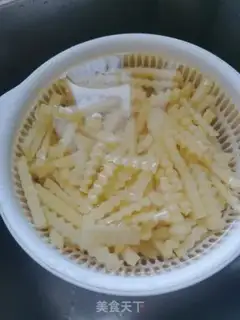 Make French fries step 2