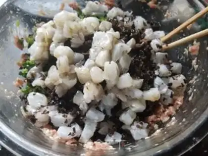 Make Pork dumplings step 5