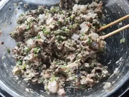 Make Pork dumplings step 6
