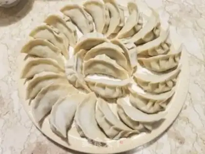 Make Pork dumplings step 8