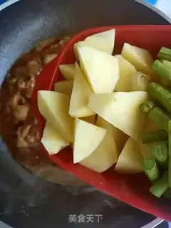 Make Potato chicken step 12