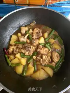 Make Potato chicken step 14