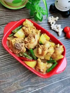 Make Potato chicken step 15