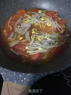 Make Potato bean sprouts and liver soup step 13