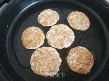 Make Apple sesame rice cake step 7