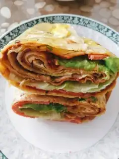 Make Pancake fruit step 6