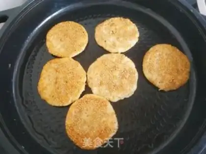 Make Apple sesame rice cake step 8