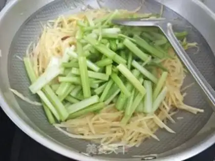 Make Potato cheese celery step 8