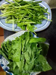 Make Spinach noodles step 1