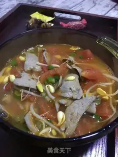 Make Potato bean sprouts and liver soup step 19