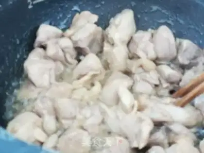 Make Potato chicken step 1
