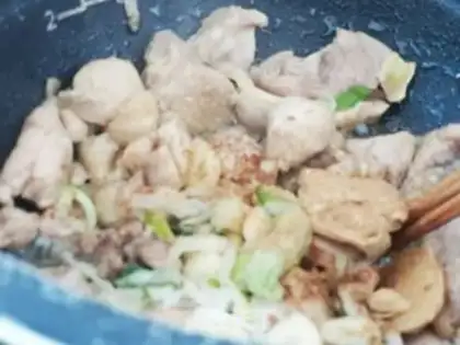 Make Potato chicken step 2