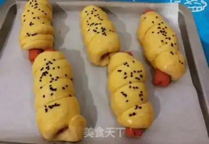 Make Hot dog bread step 6