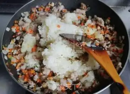 Make The rice and rice step 4