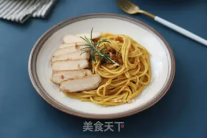 Make Chicken curry pasta step 9