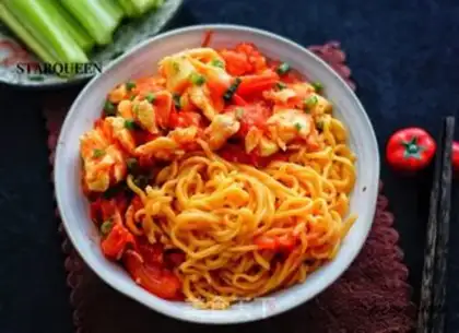 Make Eggs and tomatoes for noodles step 11