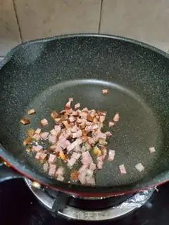 Make Black pepper sausages with fried rice step 2