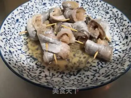 Make Dry-burned fish rolls step 6
