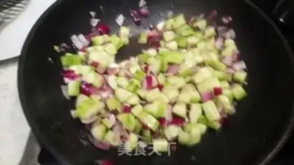 Make cucumber salmon step 3