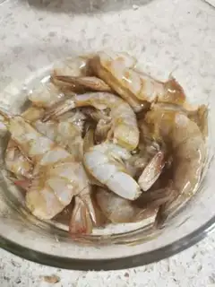 Make Butterfly shrimp step 1