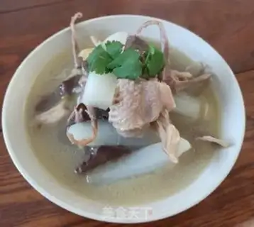 Make Three soups for radish duck step 9