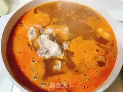 Make Korean ridge potato soup step 7