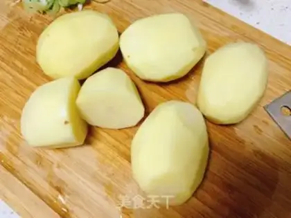 Make Korean ridge potato soup step 8