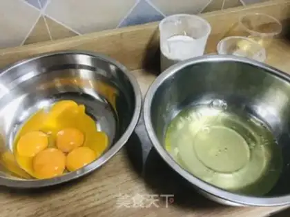 Make Steam the tea cake step 1