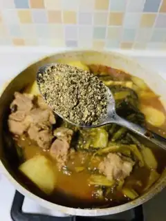 Make Korean ridge potato soup step 11